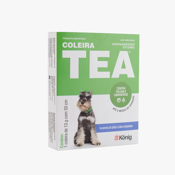 Tea Coleira Antipulgas para Cães 13g - 33cm