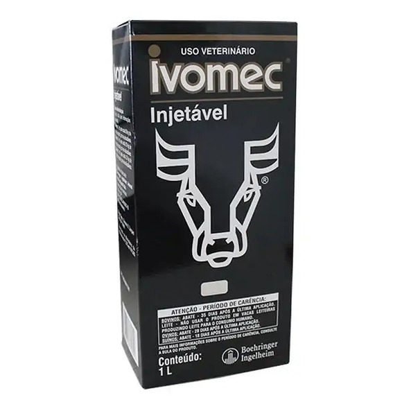 Ivomec 1% Injetável Frasco 1 L