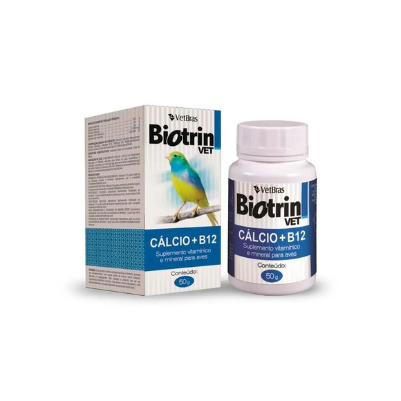 Biotrin Vetbras Pó Calcio + B12 50 g