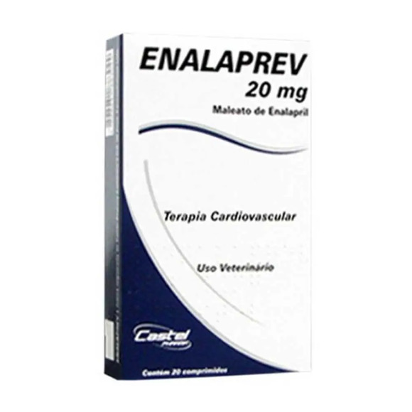 Enalaprev 20 Comprimidos 20mg