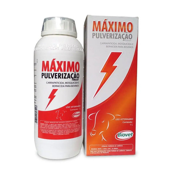 Máximo Pulverização Biovet 1 L