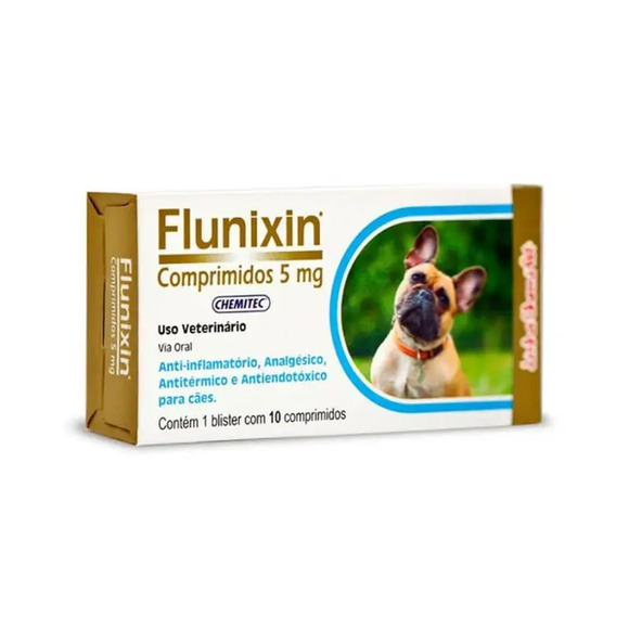 Flunixin 5mg Chemitec - 10 Comprimidos