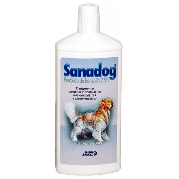 Shampoo Sanadog Mundo Animal 125 ml