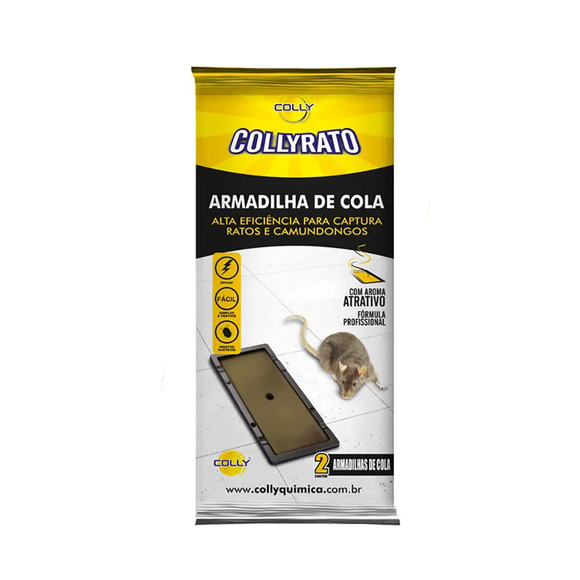 Armadilha Adesiva Colly Rato Único