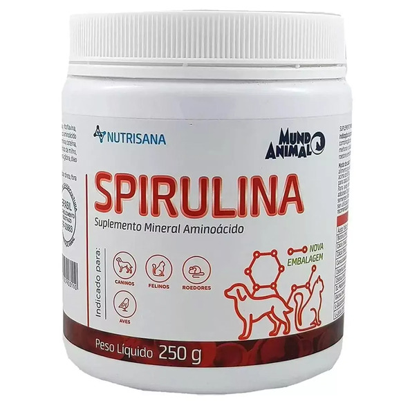 Nutrisana Spirulina Mundo Animal 250 g