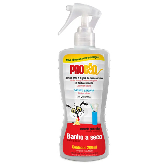 Banho a Seco Procão 200 ml