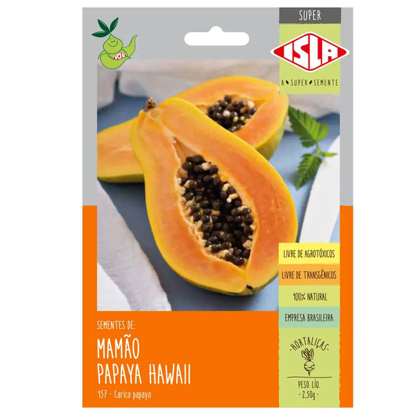 Semente Isla Superpak Mamão Papaia Hawai Único