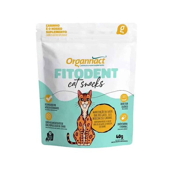 Organnact Fitodent Cat Snacks 40 g