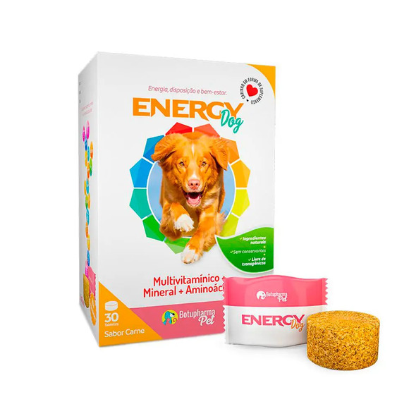 Suplemento para Cães Energy Dog 30 tabletes