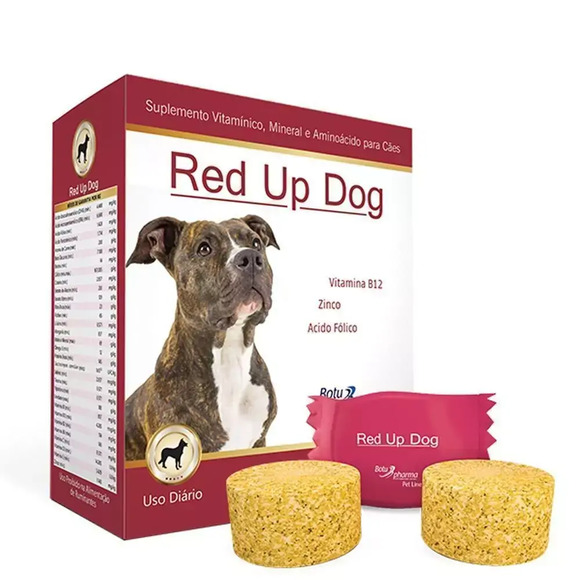 Suplemento para Cães Red Up Dog 30 tabletes