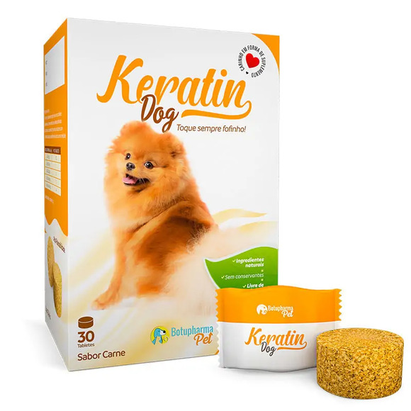 Suplemento para Cães Keratin Dog 30 tabletes