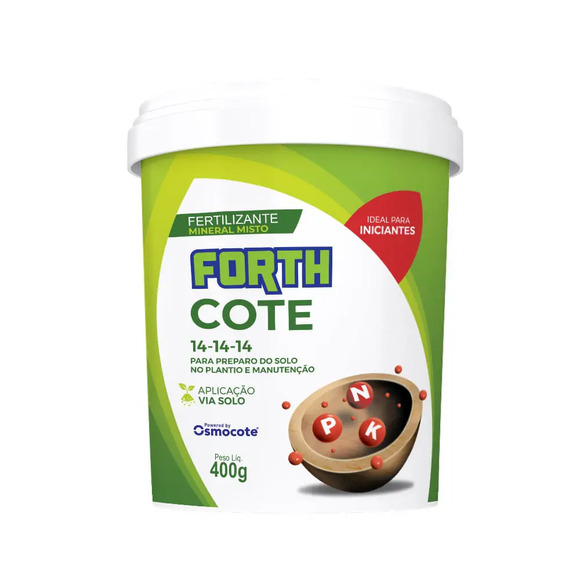 Fertilizante Forth Cote Classic 14-14-14 Tecnutri 400 g