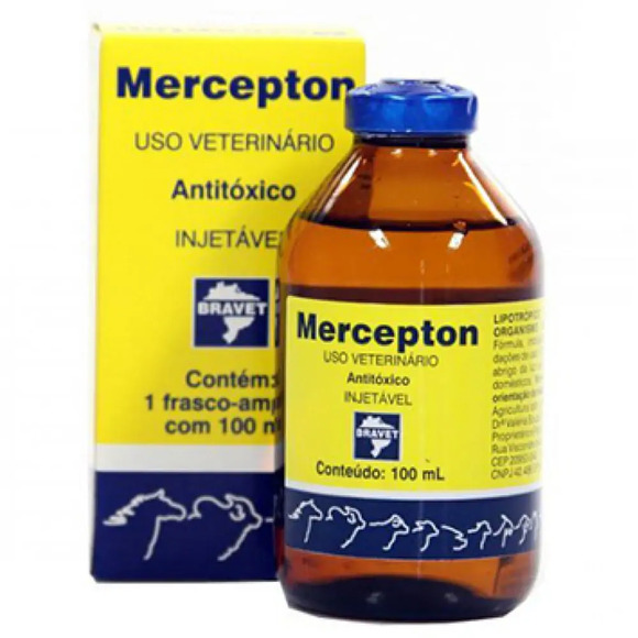 Mercepton Injetável Bravet 100 ml