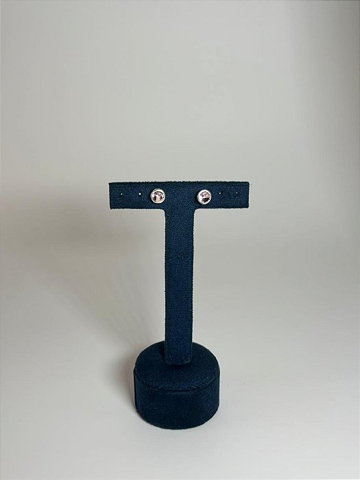 Brinco Zircônia Lilas