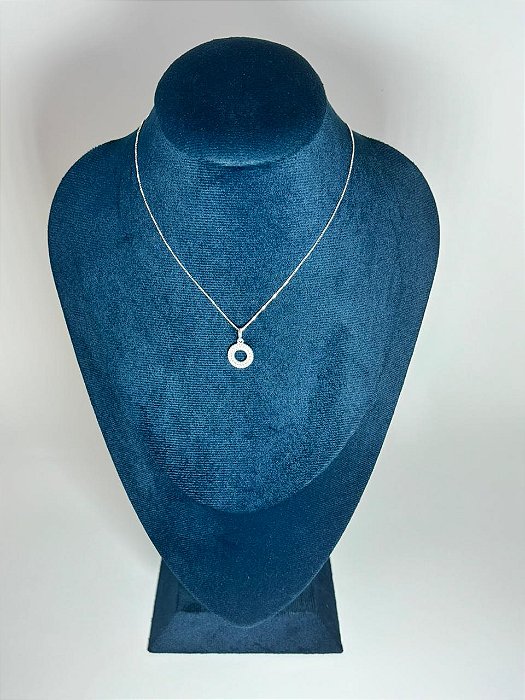 Colar Redondo Cravejado