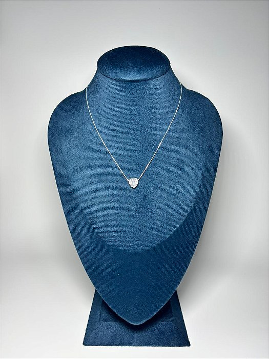 Colar Coração Galeira 9mm