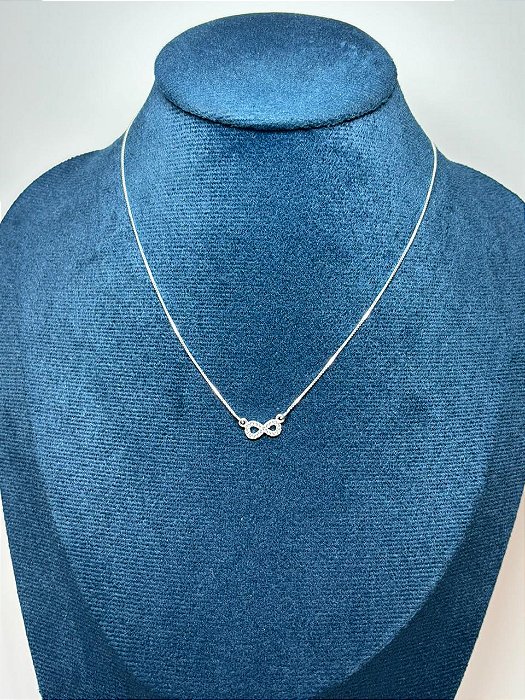 Colar Infinito Cravejado