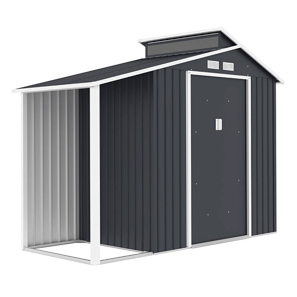 Depósito para Jardim ARK MOD Metal Cinza