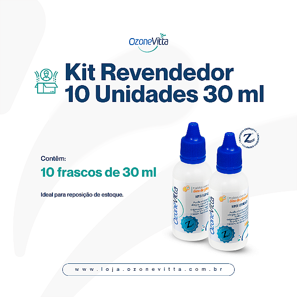 Kit Revendedor "1" | 10 Frascos de 30 ml