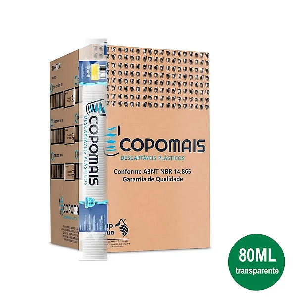 Caixa Copo 80Ml