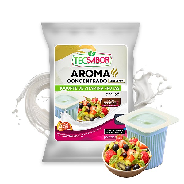 Aroma de Iogurte de Vitamina de Frutas Idêntico ao Natural Pó e Líquido Creamy