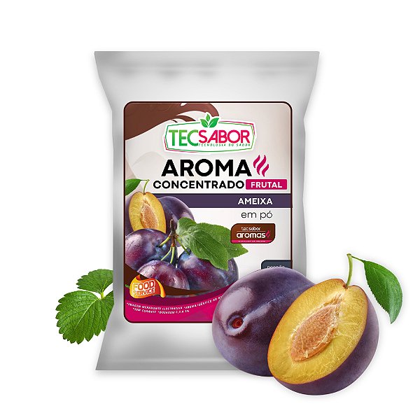 Aroma de Ameixa Idêntico ao Natural Pó e Líquido Frutal