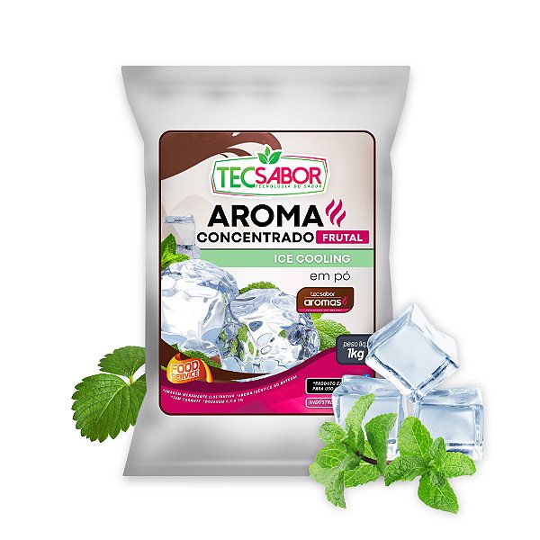 Aroma de Ice Cooling Idêntico ao Natural Pó e Líquido Frutal