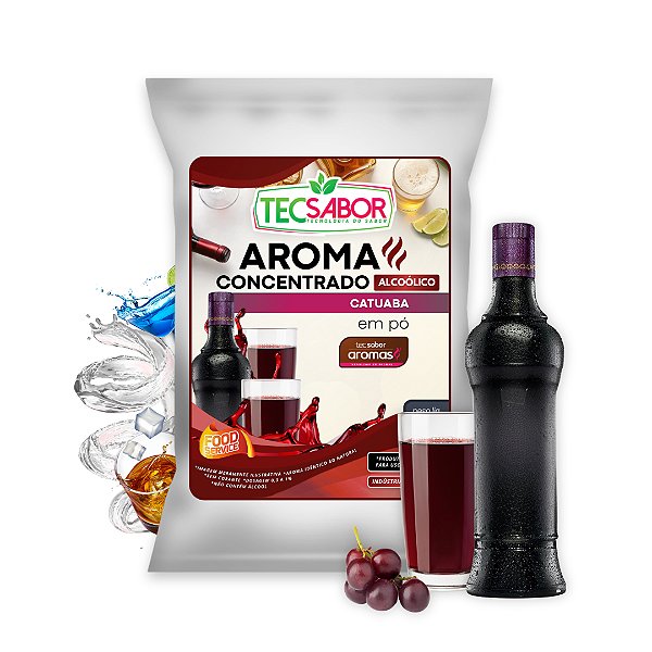 Aroma de Catuaba Idêntico ao Natural Pó e Líquido Alcoólico