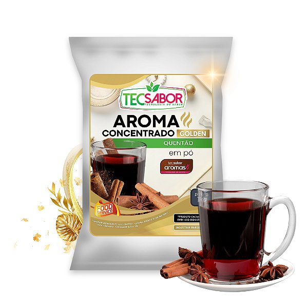 Aroma de Quentão Idêntico ao Natural Pó e Líquido Golden