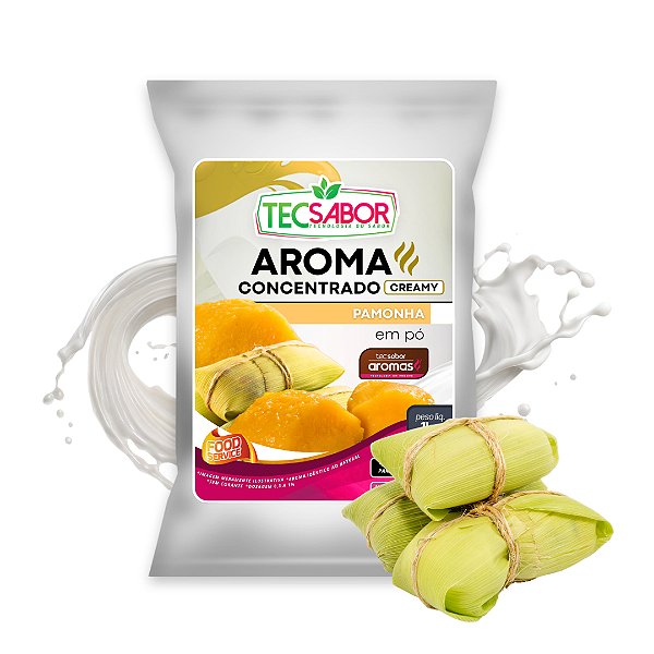 Aroma de Pamonha Idêntico ao Natural Pó e Líquido Creamy