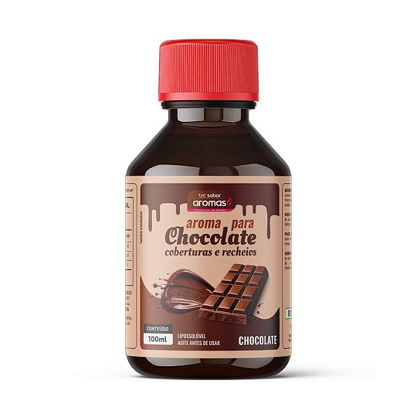 Aroma Lipossolúvel para Chocolate, Recheios e Coberturas – 100ml