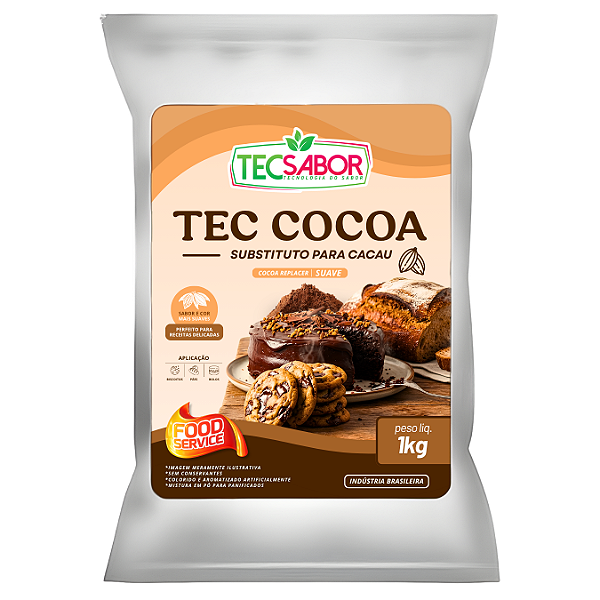 Condimento Tec Cocoa Substituto Cacau 1 kg