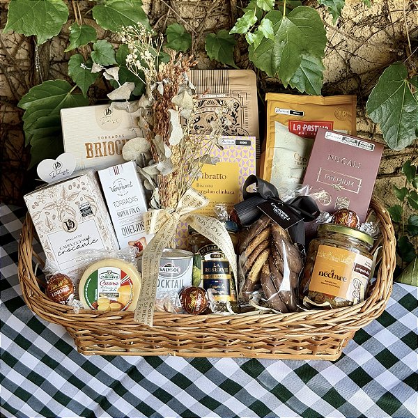 Cesta de Café da Manhã Gourmet | Presente Premium