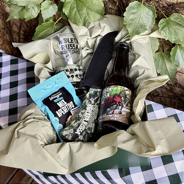 Cesta Gourmet com Cerveja Artesanal | Presente Premium