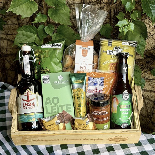 Cesta Gourmet com Cervejas Artesanais | Presente Premium