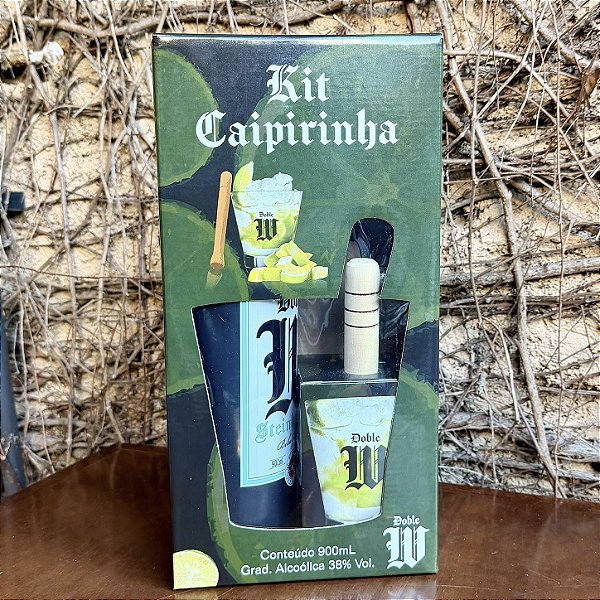 Kit Caipirinha Doble W para Dia dos Pais
