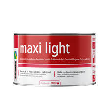 Maxi Rubber Massa Poliéster Maxi Light (900G)