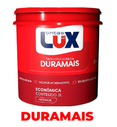 Lux Tinta Acrilico Duramais Branca Interior (15L) Balde