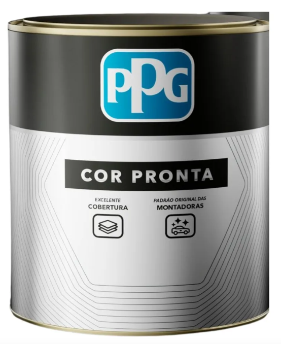 PPG Tinta Pronta Base Poliester Prata Classic Nissan (900ML)