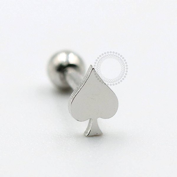 PB102 Microbell Naipe Espadas Chapa Aço 316L