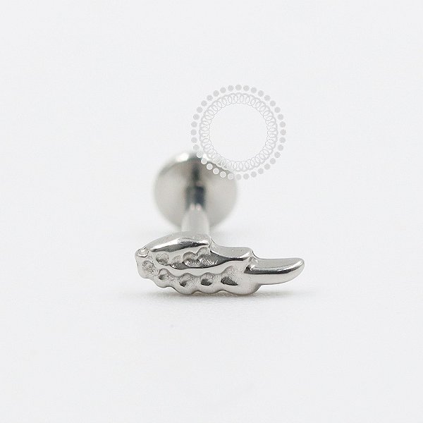 PB125 Labret Mini Asa Aço 316L