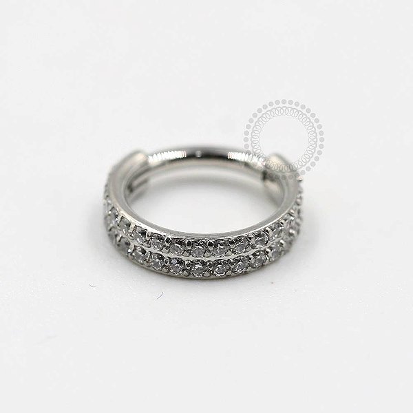 PB23 Segmento Cravejado Duplo Aço 316L