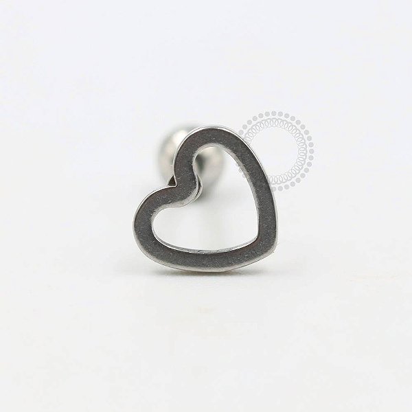 PB36 Microbell Coração Aço 316L