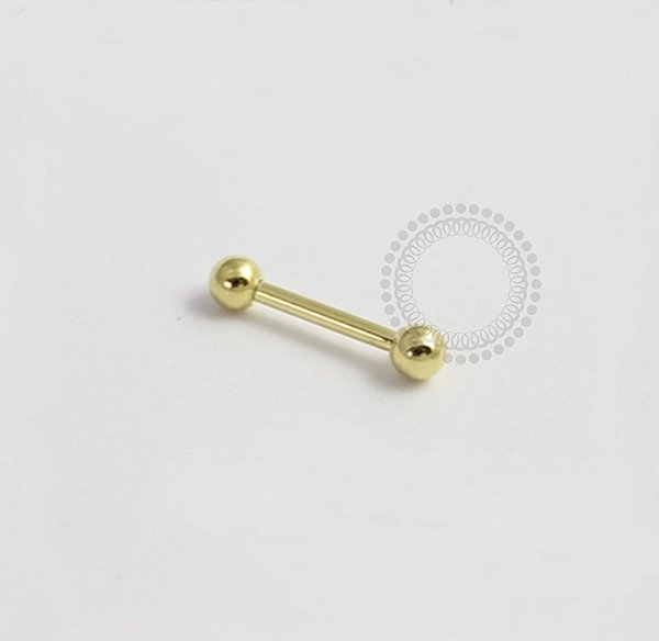 AP02 Microbell Reto Tradicional Banho Ouro