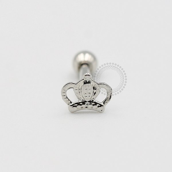 MBA24 Microbell Coroa Chapa Banho Rodio