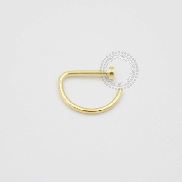 NR33 D Ring Banho Ouro