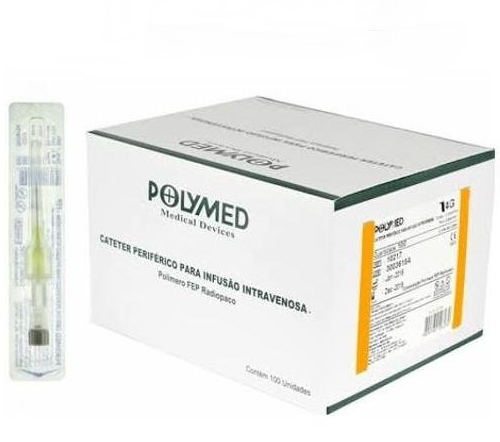 CT14 Caixa Cateter Polymed 14G