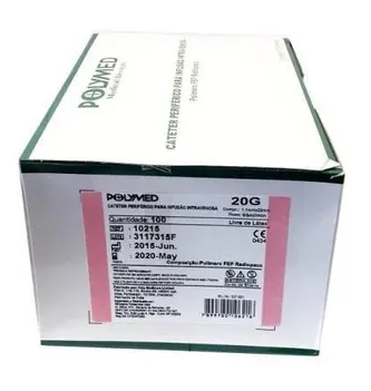 CT20 Caixa Cateter Polymed 20G