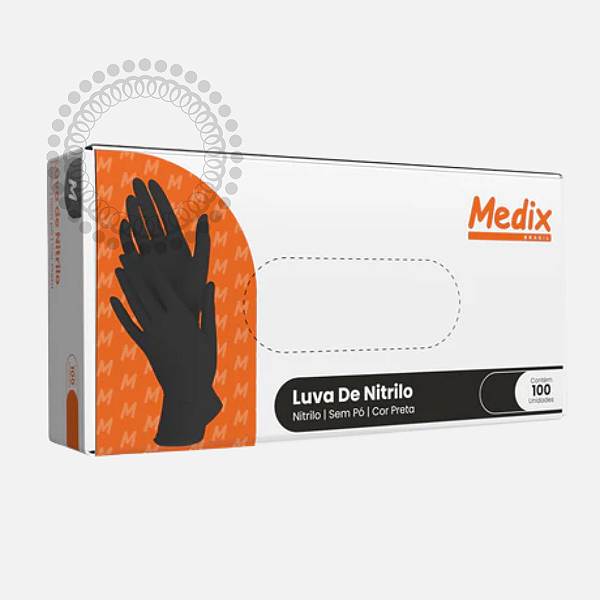 DC06 Caixa Luvas Black Nitrílica