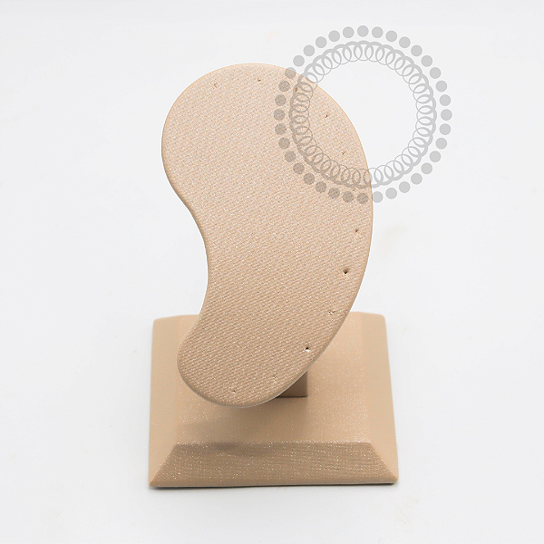 EP37 Expositor Orelha Suspenso Fixo 12 Furos Champagne